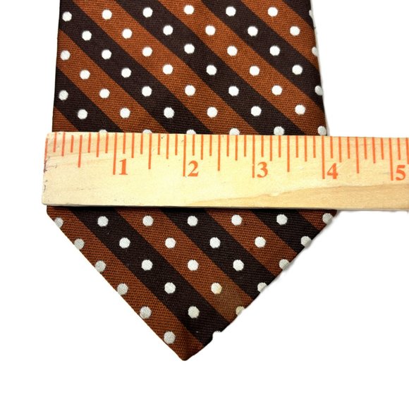 Vintage MCM  70’s Mens Dress Tie by Custom Cravatieur - Picture 5 of 5